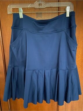 Navy Skort with Pockets